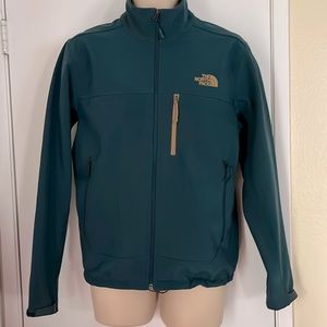 Teal colored North Face Gortex jacket NWOTMens Small